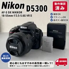Nikon D5300 AF-S DX 18-55mm VR II レンズキットのサムネイル
