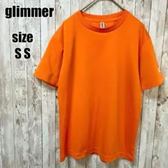 【glimmer】半袖Tシャツ ドライ SS オレンジ 吸汗速乾 スポーツ 春夏のサムネイル