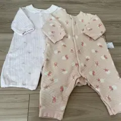 [UNIQLO]秋冬！長袖ロンパース2点セット