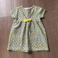 zarababy ドット柄半袖ワンピース グレー18〜24m 92のサムネイル