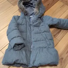 GLOBAL WORK グレー ダウンコート XL