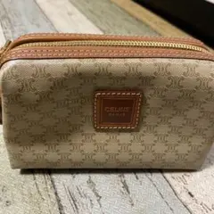 CELINE マカダム柄 ポーチ - メルカリ