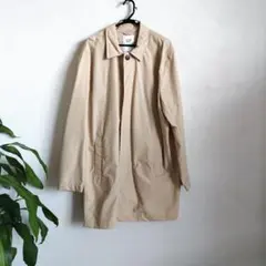 GAP 美品 ステンカラーコート メンズXL ベージュ 春コート