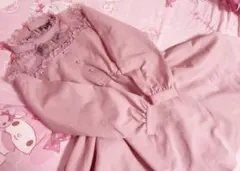 量産型 地雷系 ワンピース リボン 長袖 ROJITA