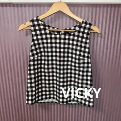 VICKY ギンガムチェック ノースリーブのサムネイル