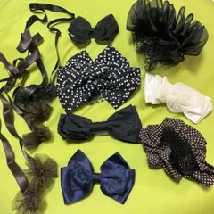 ヘアアクセサリー セット リボン・レース