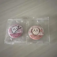 ちいかわ　くら寿司缶バッジ 2個セット