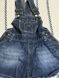 BREEZE デニム ジャンバースカート