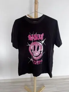GANNI グラフィックTシャツ ブラックのサムネイル
