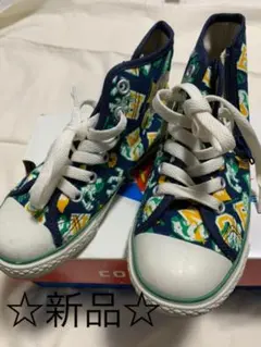 新品☆コンバース ハイカット スニーカー　19㎝　♬値下げ♬