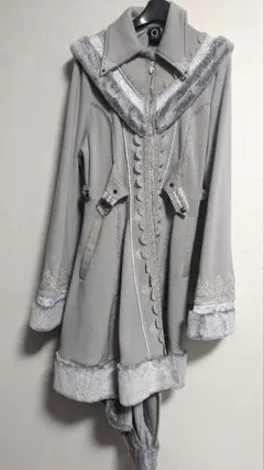 【ozzon】Dark Wizard 裏起毛カーデ グレー