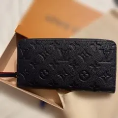 【極美品】ルイヴィトン アンプラント ジッピーウォレット 長財布　ネイビー