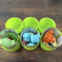 ポケモン　チョコエッグ　チコリータ　ワニノコ　ヒノアラシ