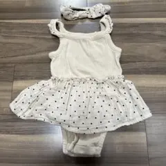 babyGAP ZARA Baby ドットロンパースのサムネイル