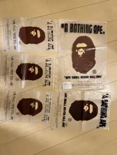 BAPE A BATHING APE 紙袋 ショッパー カモ柄 一枚 - メルカリ