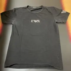 EMPORIO ARMANI ラインストーン Tシャツ ブラック