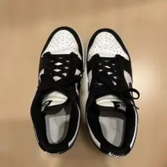 NIKE スニーカー 24.5センチ ダンクロー パンダダンク