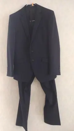 ダークネイビー ストライプ ビジネススーツ