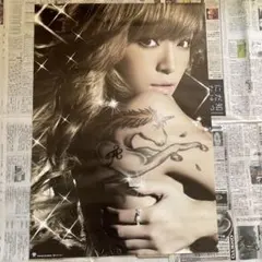 浜崎あゆみ　Secret　告知用 B2ポスター
