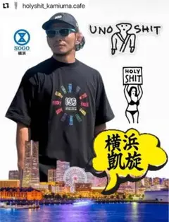【限定品】HOLYSHIT×100Athletic コラボTシャツ Ｌ　2025
