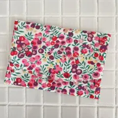 ポケットティッシュケース　リバティ　ウィルトシャー　ハンドメイド