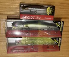 KAGELLOU MD 98F/125F/124 ルアーセット - メルカリ