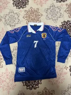 Asics 日本代表 サッカーシャツ 7番 Y2K