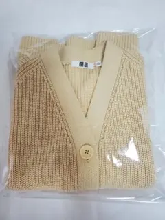 UNIQLO U新品未使用Vネックニットカーディガン ノースリーブ ユニクロユー