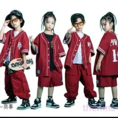 ベースボールシャツ　150 キッズダンス