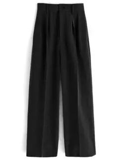 センタープレスタックワイドパンツai38