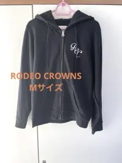 12/13お値下げしました〉RODEO CROWNS 刺繍ロゴ入りジップパーカー