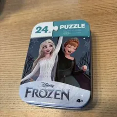 Disney FROZEN ジグソーパズル 24ピース 缶ケース入りのサムネイル