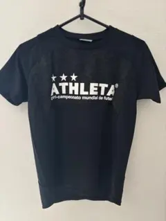 ATHLETA アスレタ サッカー 半袖シャツ 黒 150