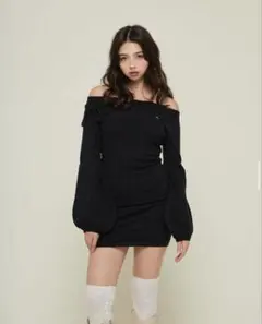 andmary Crochet frill knit tops - メルカリ