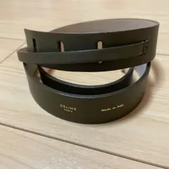 CÉLINE カーキ色　ベルト