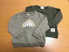 トレーナー2枚セット　SHEIN STANDARD 80 90 95