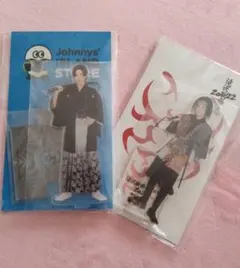 SnowMan　目黒蓮 アクリルスタンド 和装 滝沢歌舞伎ZERO2点セット