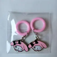 サンリオキャラクターズ　マイメロ　めじるしアクセサリーチャーム