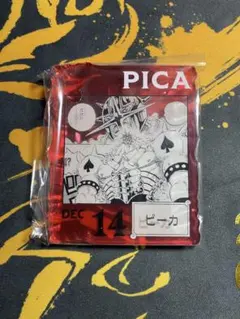 ワンピースベースショップくじ アクリルブロックチャーム　ピーカ