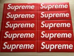 Supreme ステッカー　10枚セット