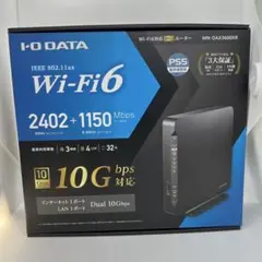 ＷＮ－ＤＡＸ３６００ＸＲ　WIFIルーター　Wi-Fi６　対応　１０G