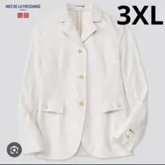 新品未使用 UNIQLO イネス　テーラードジャケット　レディース　薄手 3XL