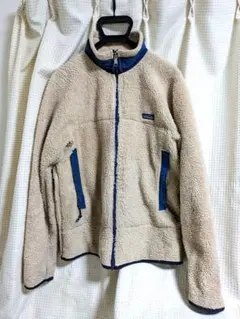 patagonia レトロX フリースジャケット M ベージュ　90s PEF