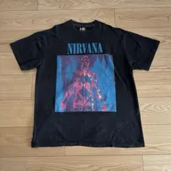 NIRVANA Tシャツ SLIVER XL 黒　フェード