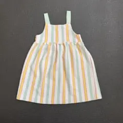 ZARA ワンピース 98cm ストライプ柄のサムネイル