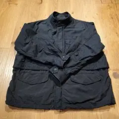 BEAMS ブラック ミリタリージャケット L