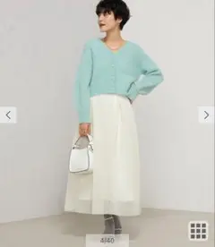 オールシーズン✴︎NOLLEY'S ウォッシャブルシアーダンボールタックスカート