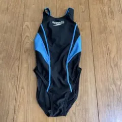 speedo FINA認証 水着 黒/青　サイズ140