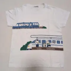 familiar ファミリア 電車柄 Tシャツ ホワイトのサムネイル