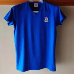 FRANKLIN & MARSHALL Vネック Tシャツ ブルーのサムネイル